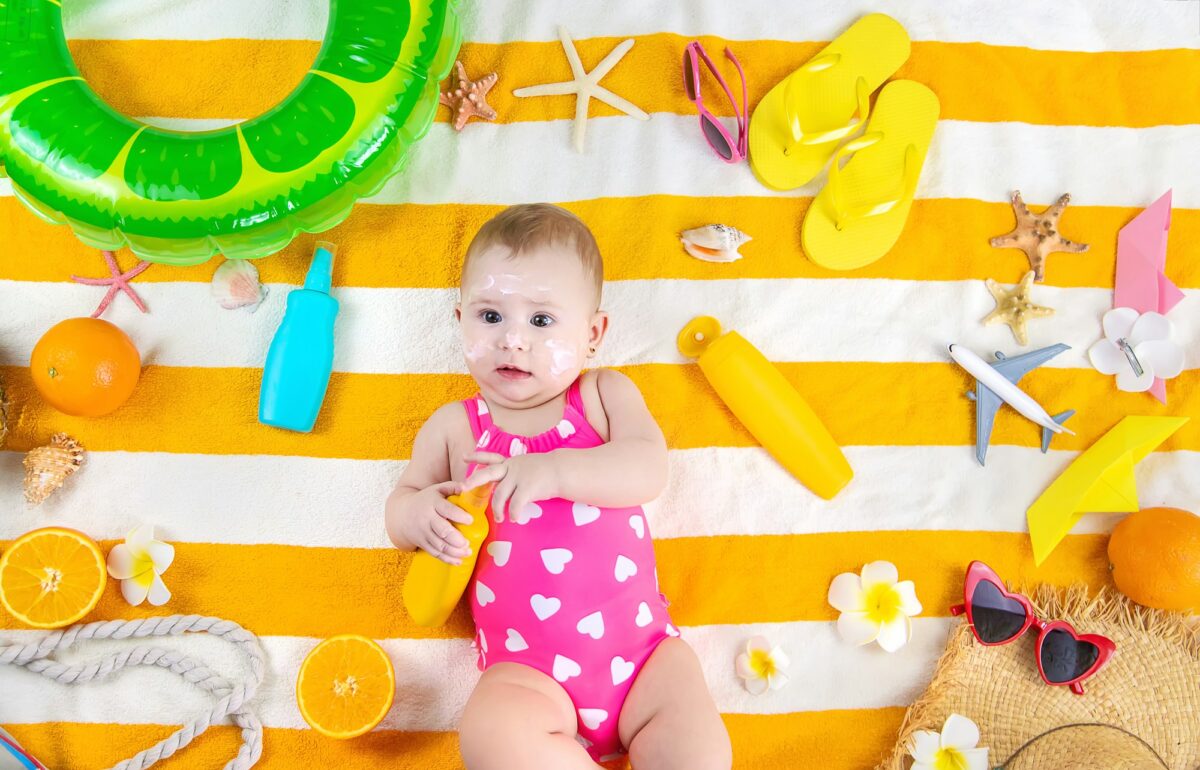 Crema solare per bambini