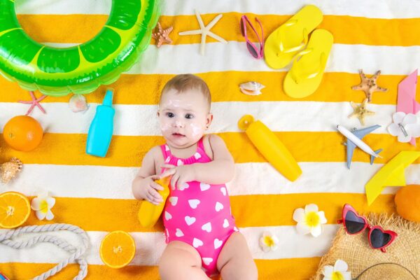 Crema solare per bambini